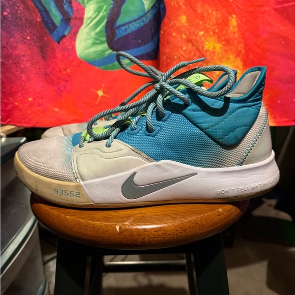 Nike Blue Athletic Sneakers - Picture 3 of 5